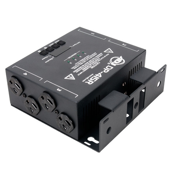 DPR415 DP-415R :  4-CHANNEL DIMMER/SWITCH PACK / CONTROL UP TO 8 FIXTURES / COMPACT & PORTABLE